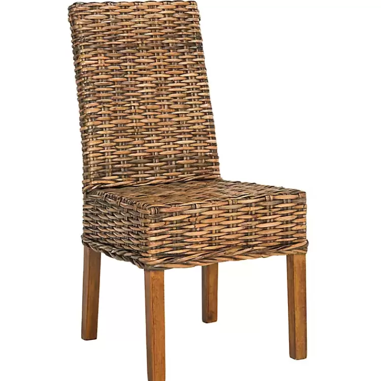 natural_rattan_wood_woven_pc_dining_chair_set_7.webp Natural Rattan Wood Woven 2-pc. Dining Chair Set>Kirklands Home New