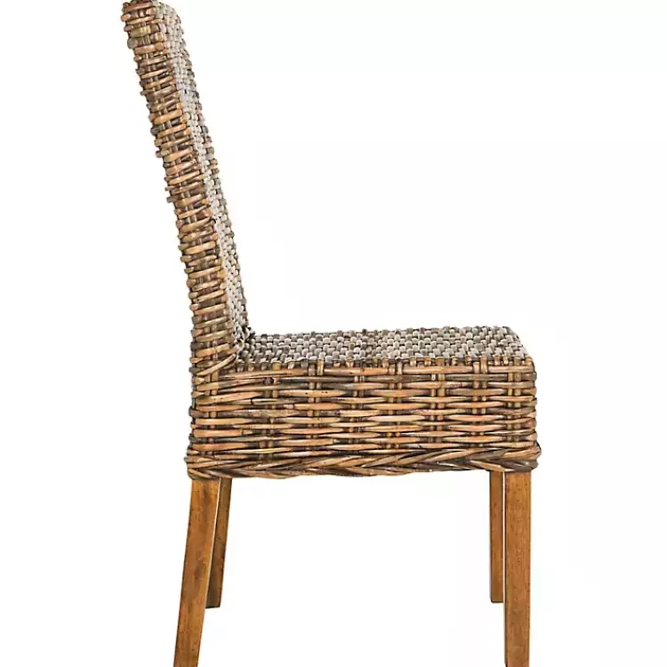 natural_rattan_wood_woven_pc_dining_chair_set_8.webp Natural Rattan Wood Woven 2-pc. Dining Chair Set>Kirklands Home New