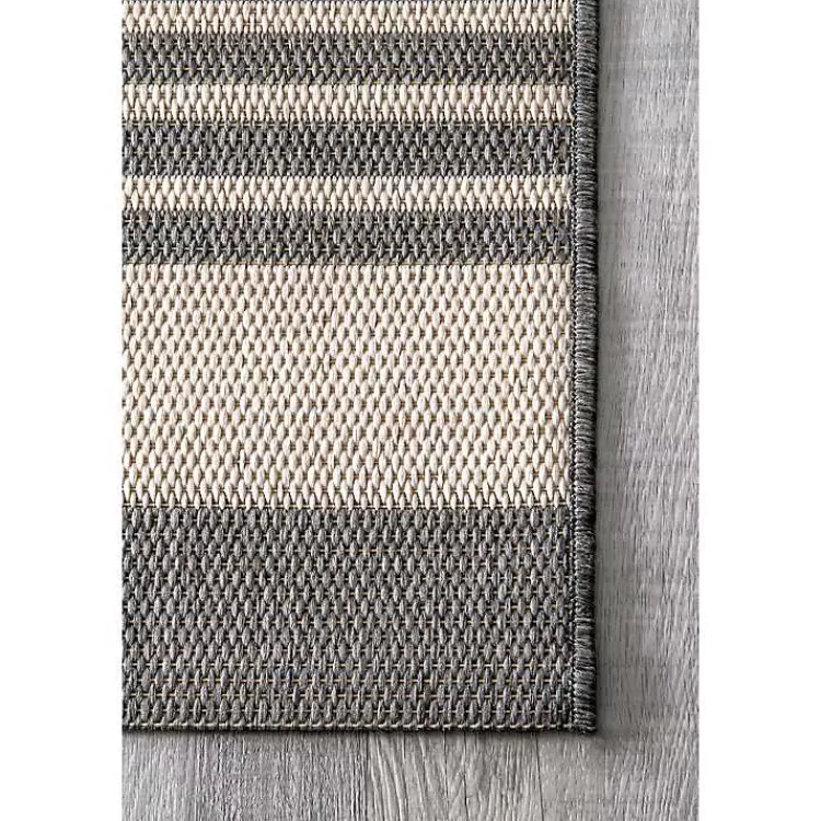 natural_robin_stripe_outdoor_area_rug_x_4.webp Natural Robin Stripe Outdoor Area Rug, 6x9>Kirklands Home Flash Sale