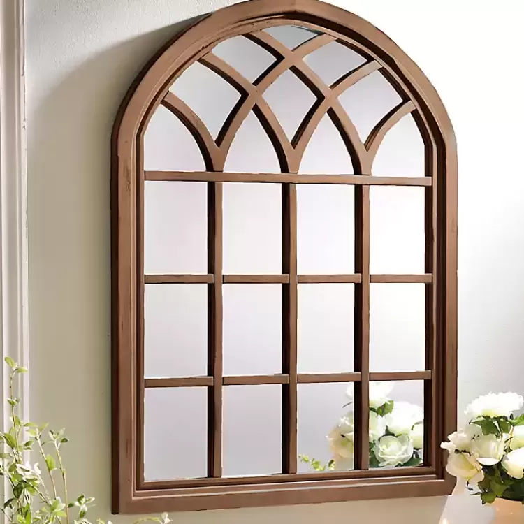 Natural Sadie Arch Mirror>Kirklands Home Cheap