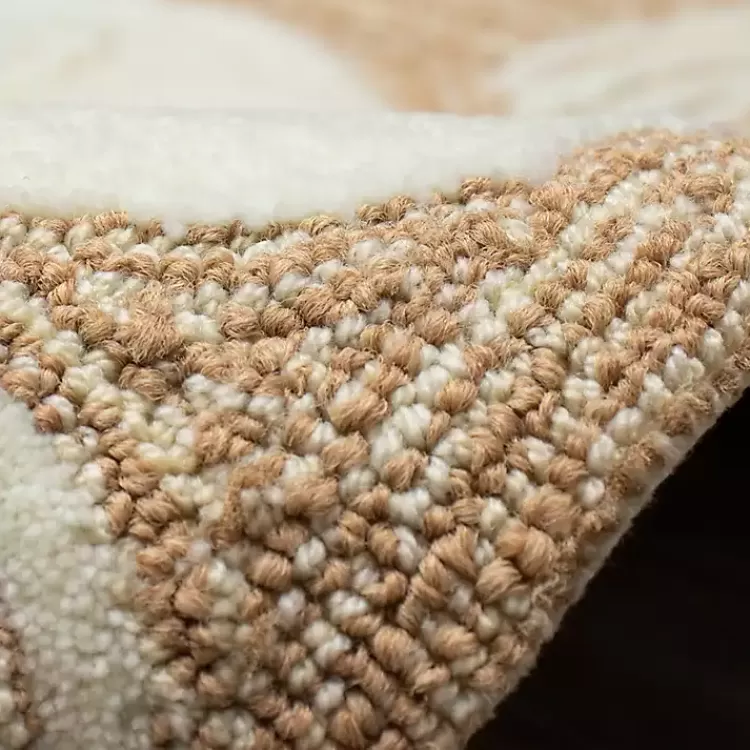 natural_sand_dollar_outdoor_accent_rug_4.webp Natural Sand Dollar Outdoor Accent Rug>Kirklands Home Fashion