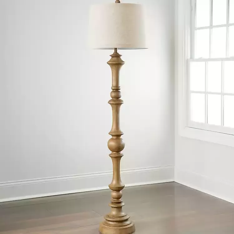Natural Savannah Floor Lamp>Kirklands Home Fashion