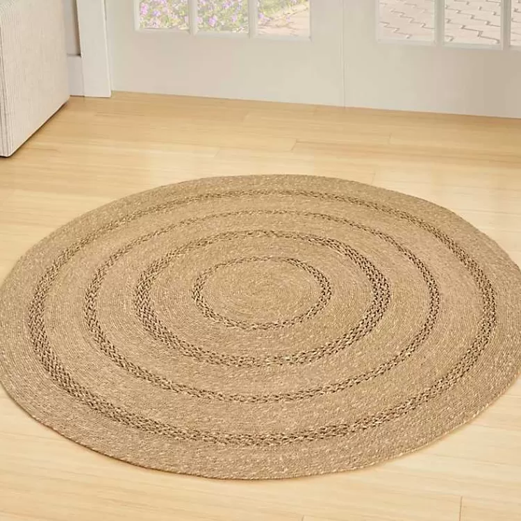 natural_seagrass_indooroutdoor_area_rug_x_2-3.webp Natural Seagrass Indoor/Outdoor Area Rug, 4x4>Kirklands Home Cheap