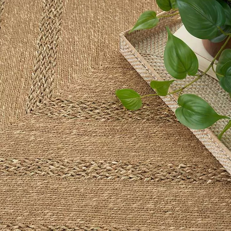 natural_seagrass_indooroutdoor_area_rug_x_2.webp Natural Seagrass Indoor/Outdoor Area Rug, 5x7>Kirklands Home Cheap