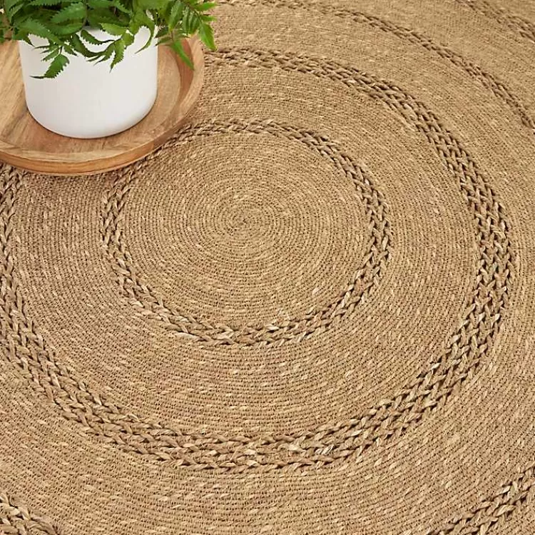 natural_seagrass_indooroutdoor_area_rug_x_3-4.webp Natural Seagrass Indoor/Outdoor Area Rug, 3x3>Kirklands Home New