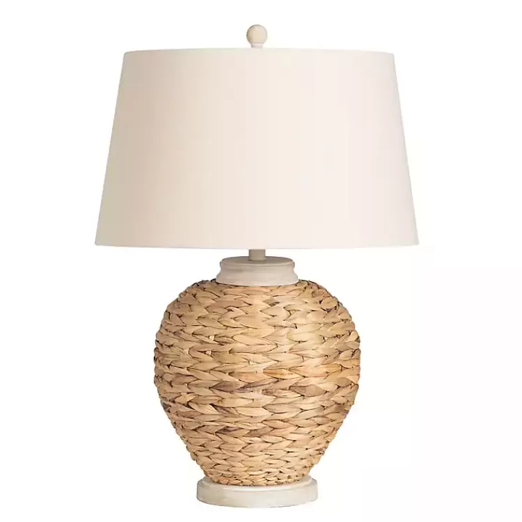 Natural Seagrass Woven Table Lamp>Kirklands Home Best Sale
