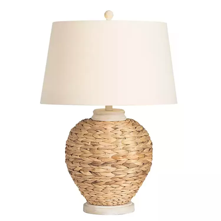 Natural Seagrass Woven Table Lamp>Kirklands Home Best Sale