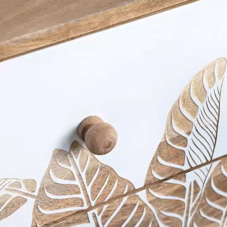 natural_seaside_tropical_leaves_drawer_chest_3.webp Natural Seaside Tropical Leaves 3-Drawer Chest>Kirklands Home Cheap