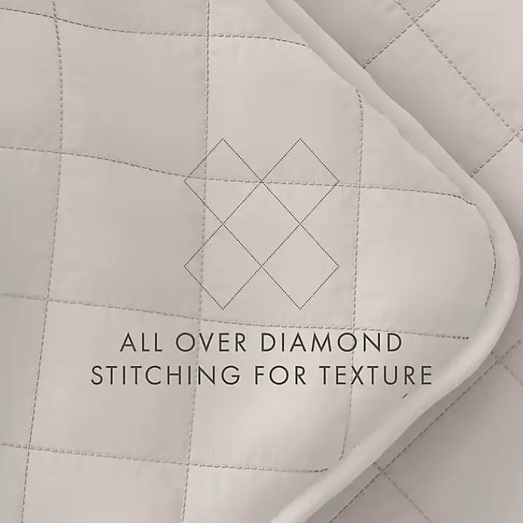 natural_stitched_diamond_pc_king_quilt_set_8.webp Natural Stitched Diamond 3-pc. King Quilt Set>Kirklands Home Cheap