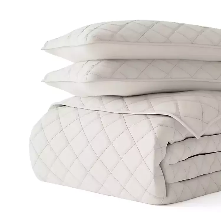 natural_stitched_diamond_pc_queen_quilt_set_2.webp Natural Stitched Diamond 3-pc. Queen Quilt Set>Kirklands Home Hot
