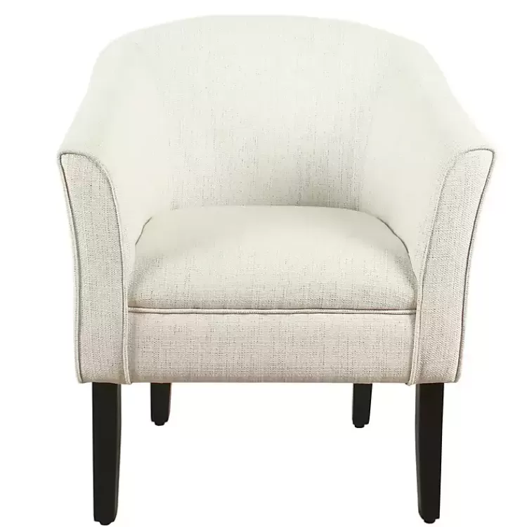 Natural Textured Barrel Accent Chair>Kirklands Home Shop