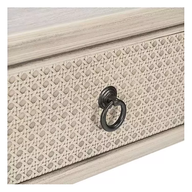 natural_textured_drawer_console_table_4.webp Natural Textured 2-Drawer Console Table>Kirklands Home Discount