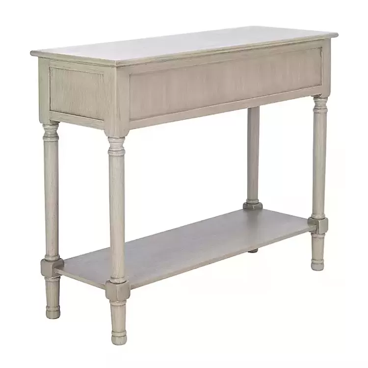 natural_textured_drawer_console_table_9.webp Natural Textured 2-Drawer Console Table>Kirklands Home Discount