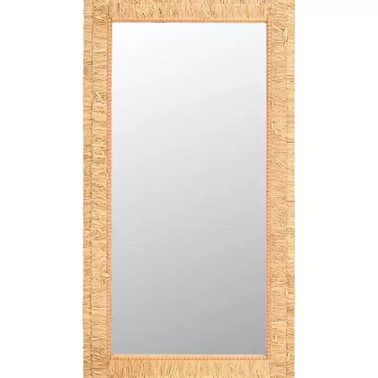 Natural Textured Zoelle Wall Mirror>Kirklands Home Discount