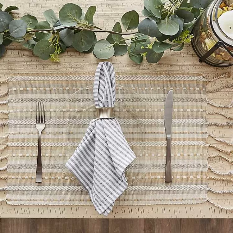 natural_tonal_stripe_placemats_set_of__3.webp Natural Tonal Stripe Placemats, Set of 6>Kirklands Home Best Sale