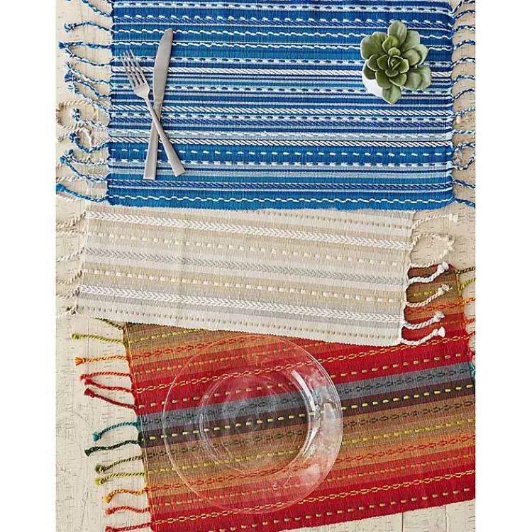 natural_tonal_stripe_placemats_set_of__9.webp Natural Tonal Stripe Placemats, Set of 6>Kirklands Home Best Sale