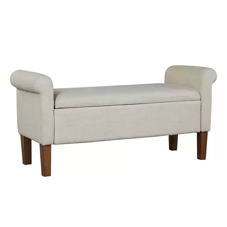 natural_upholstered_aubrey_storage_bench_6.webp Natural Upholstered Aubrey Storage Bench>Kirklands Home Fashion