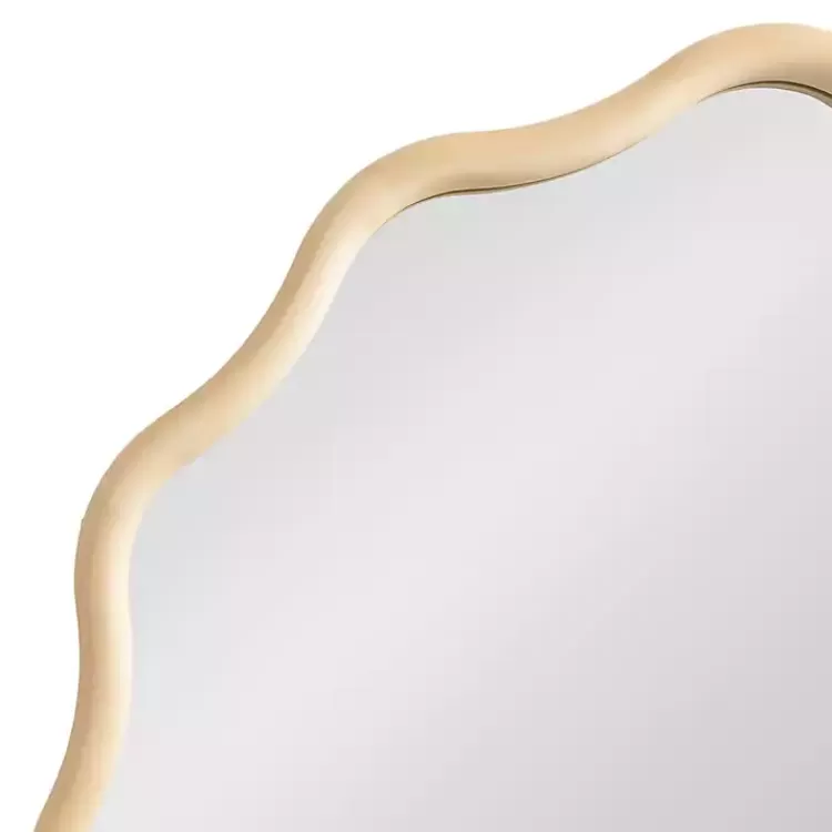natural_wavy_scallop_round_wall_mirror_2.webp Natural Wavy Scallop Round Wall Mirror>Kirklands Home Cheap