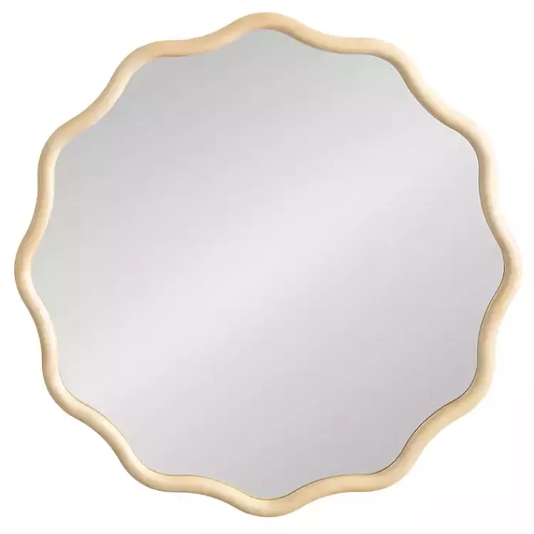 natural_wavy_scallop_round_wall_mirror_4.webp Natural Wavy Scallop Round Wall Mirror>Kirklands Home Cheap