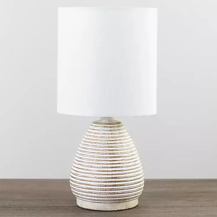 Natural Stripe Table Lamp>Kirklands Home Sale