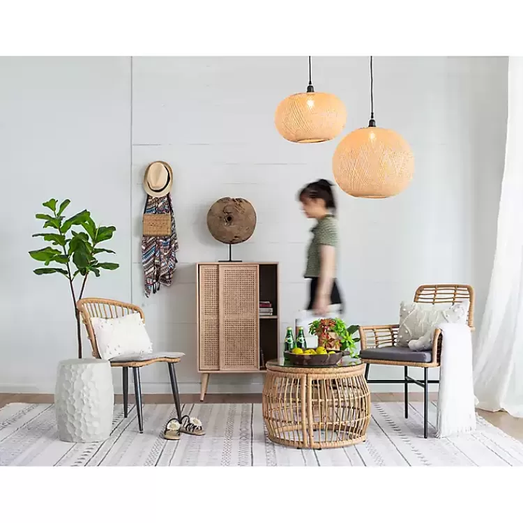 natural_wide_woven_bamboo_globe_pendant_light_6.webp Natural Wide Woven Bamboo Globe Pendant Light>Kirklands Home Flash Sale