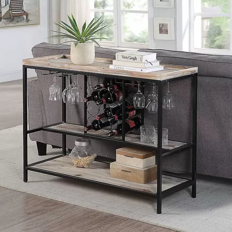 natural_wood__black_metal_wine_rack_console_table_2.webp Natural Wood & Black Metal Wine Rack Console Table>Kirklands Home Shop