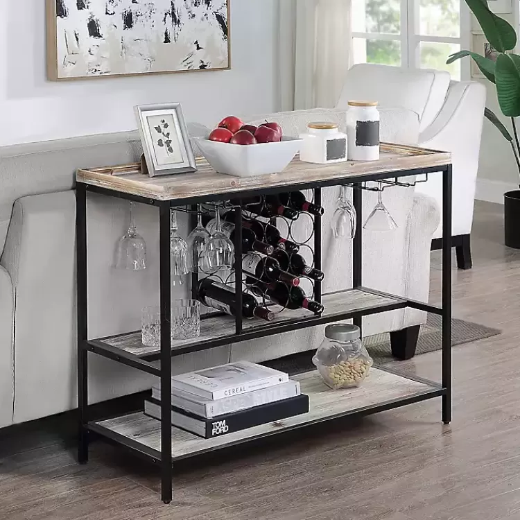 natural_wood__black_metal_wine_rack_console_table_3.webp Natural Wood & Black Metal Wine Rack Console Table>Kirklands Home Shop