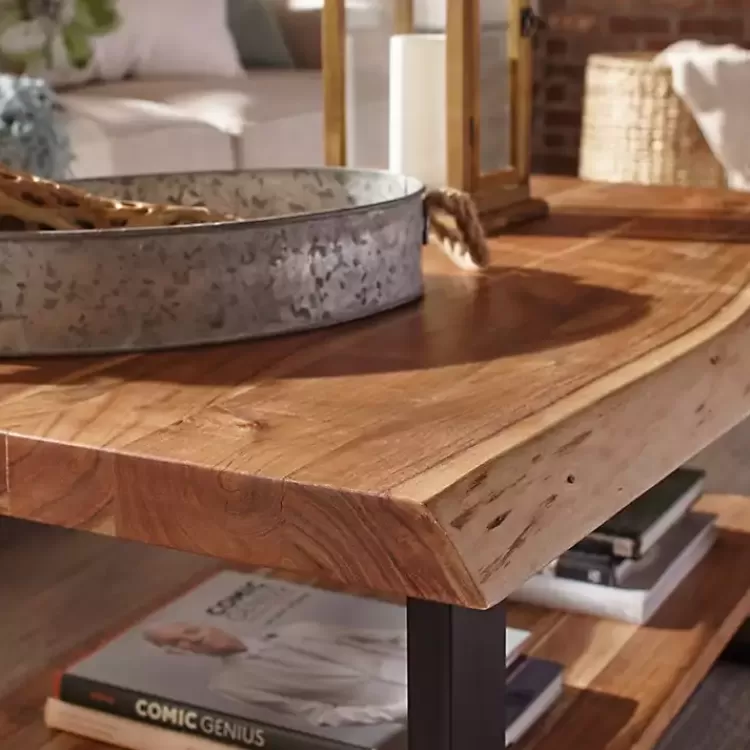 natural_wood_and_metal_coffee_table_2.webp Natural Wood and Metal Coffee Table>Kirklands Home Clearance