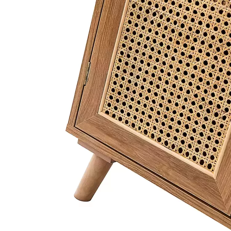 natural_wood_and_rattan_door_cabinet_8.webp Natural Wood and Rattan 2-Door Cabinet>Kirklands Home Hot