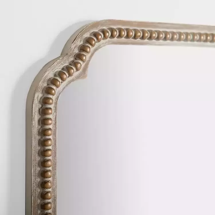 natural_wood_beaded_scalloped_rectangular_mirror_3.webp Natural Wood Beaded Scalloped Rectangular Mirror>Kirklands Home Outlet