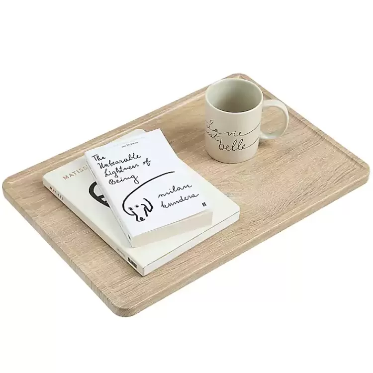 Natural Wood Bedside Shelf>Kirklands Home Fashion