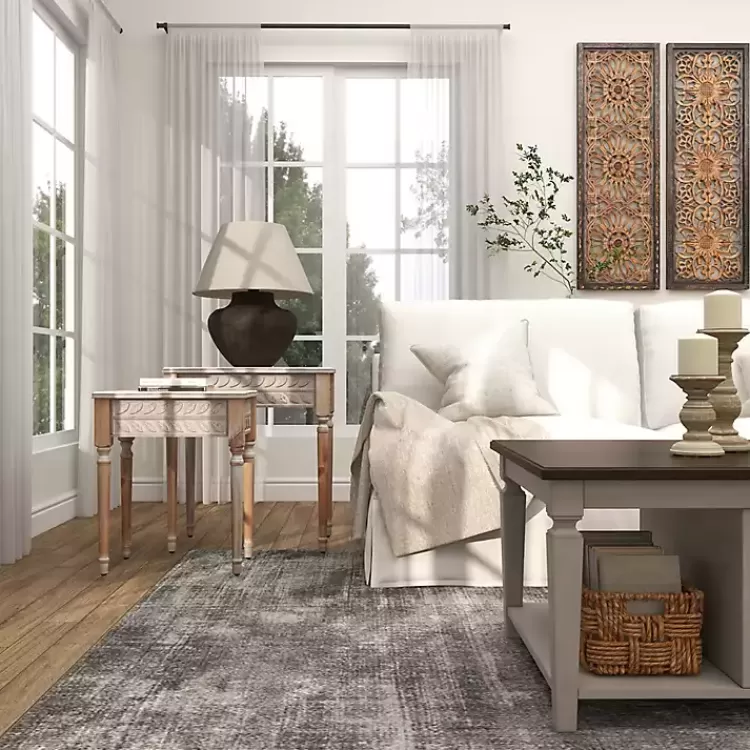 natural_wood_carved_leaf_accent_tables_set_of__9.webp Natural Wood Carved Leaf Accent Tables, Set of 2>Kirklands Home New