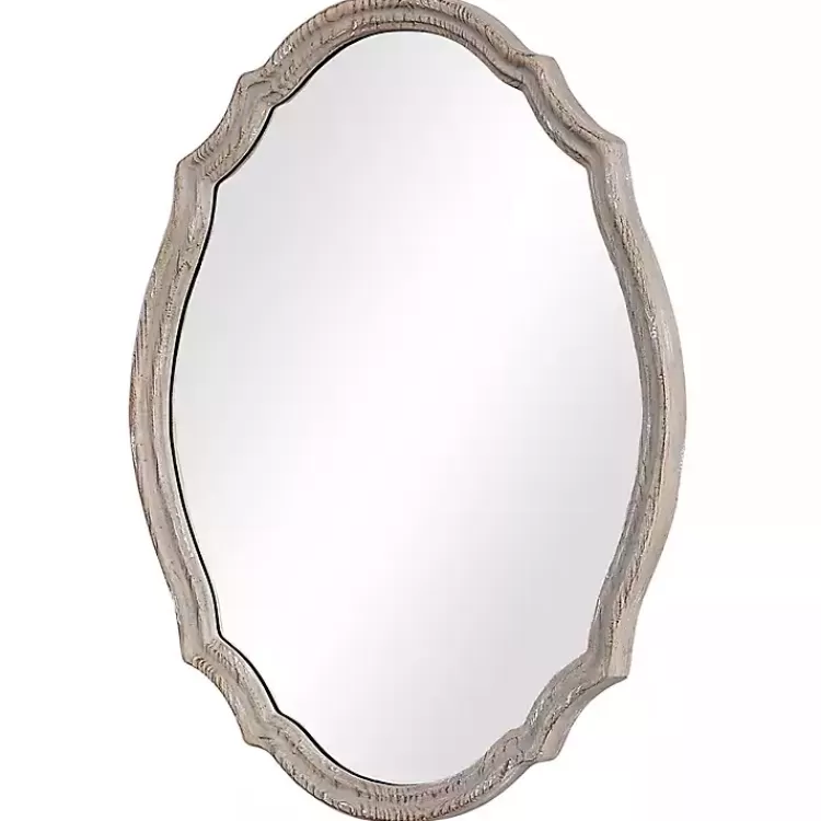 natural_wood_distressed_curved_frame_mirror_2.webp Natural Wood Distressed Curved Frame Mirror>Kirklands Home Cheap
