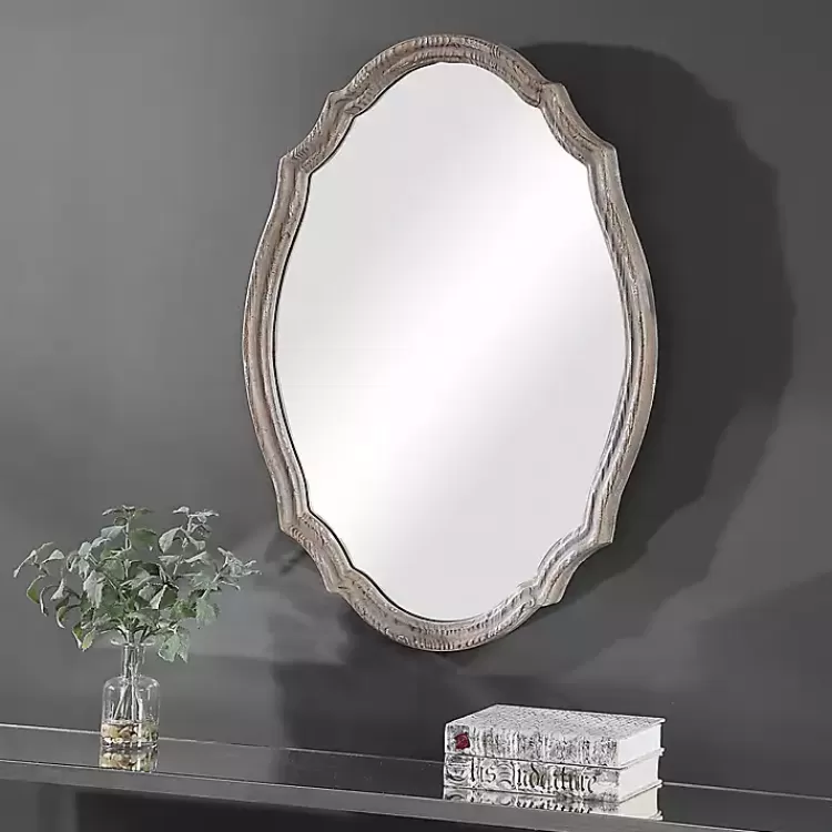 natural_wood_distressed_curved_frame_mirror_3.webp Natural Wood Distressed Curved Frame Mirror>Kirklands Home Cheap