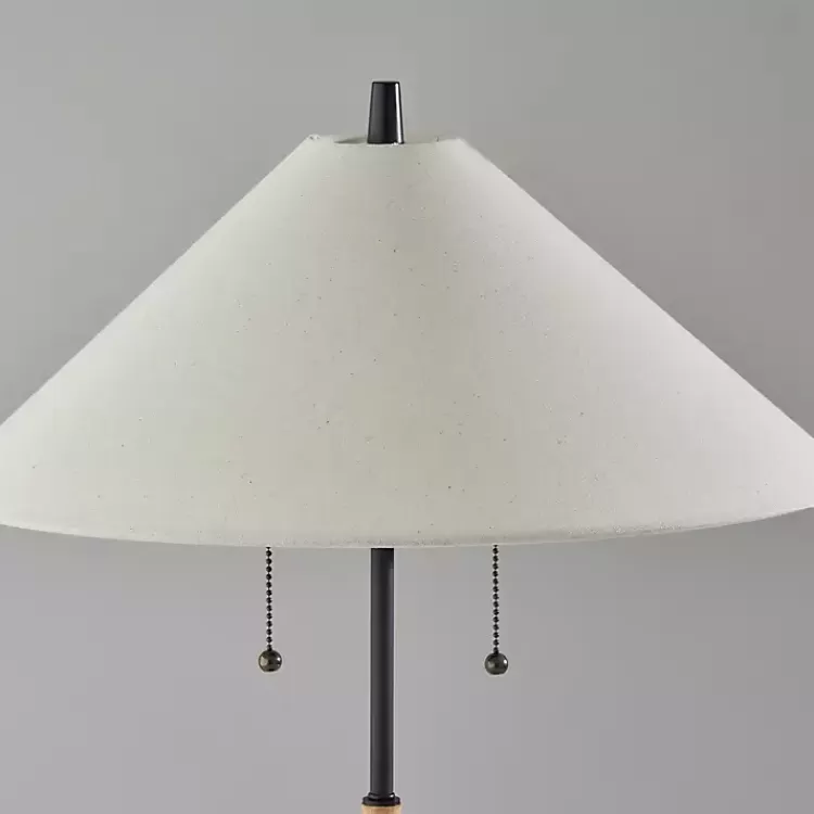 natural_wood_flare_twobulb_table_lamp_3.webp Natural Wood Flare Two-Bulb Table Lamp>Kirklands Home Cheap