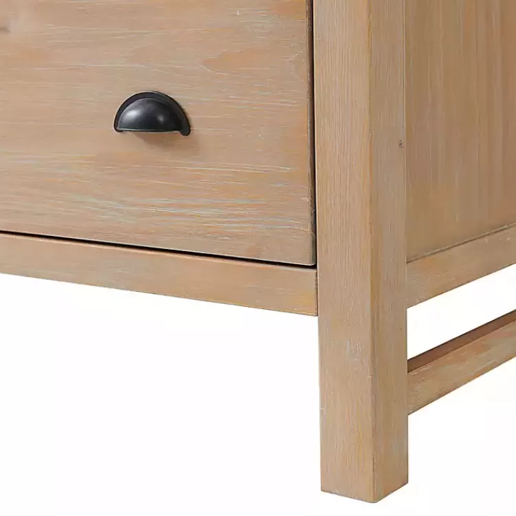 natural_wood_grain_drawer_dresser_5.webp Natural Wood Grain 6-Drawer Dresser>Kirklands Home Best Sale