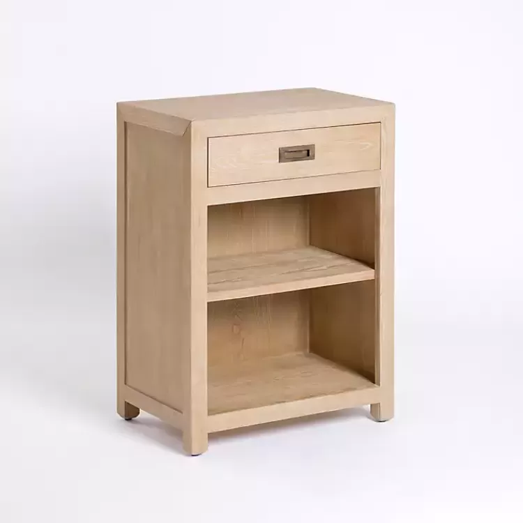 Natural Wood Open Shelf Modular Cabinet>Kirklands Home New