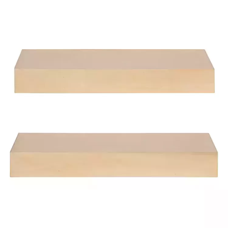 natural_wood_pc_floating_shelves__in_2-1.webp Natural Wood 2-pc. Floating Shelves, 18 in.>Kirklands Home Cheap