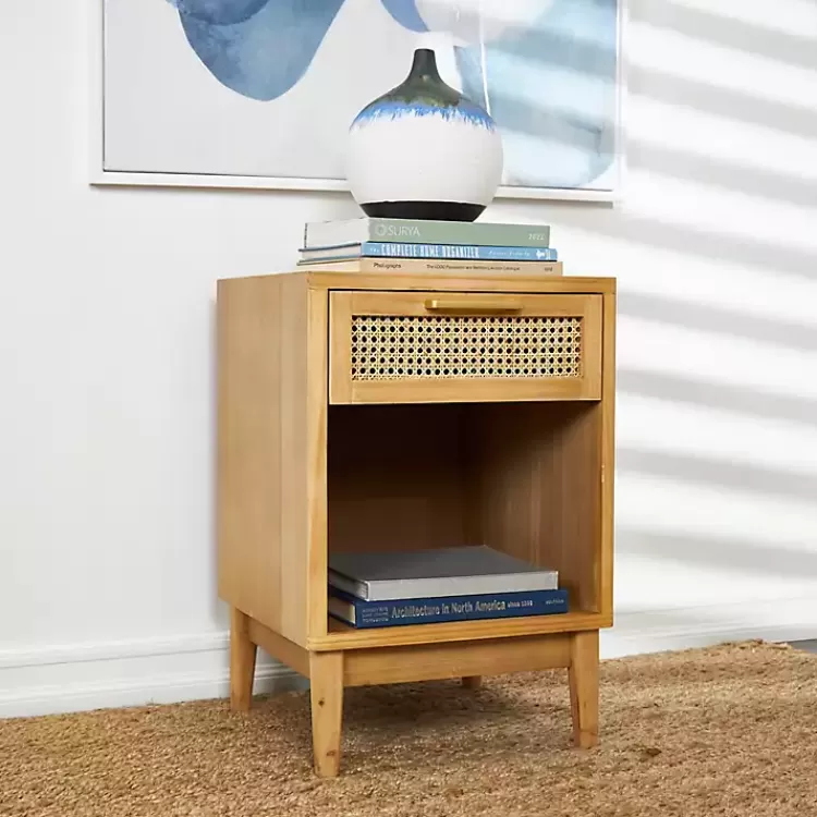 natural_wood_rattan_nightstand_4.webp Natural Wood Rattan Nightstand>Kirklands Home New
