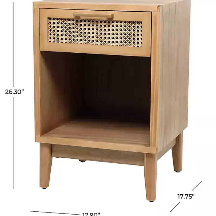 natural_wood_rattan_nightstand_5.webp Natural Wood Rattan Nightstand>Kirklands Home New