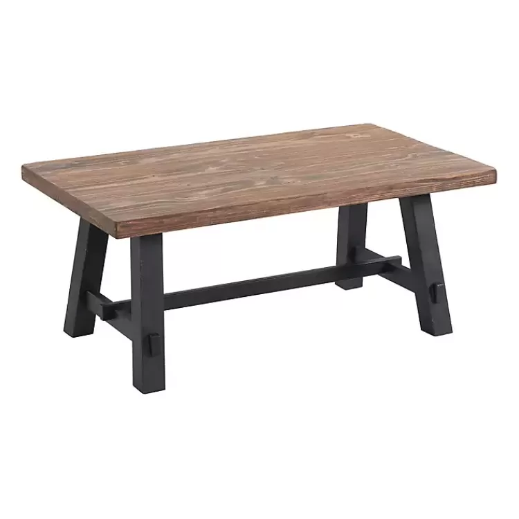 natural_wood_sawhorse_coffee_table_x_in_2.webp Natural Wood Sawhorse Coffee Table, 42x24 in.>Kirklands Home Cheap