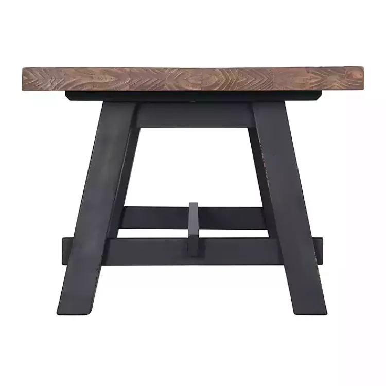 natural_wood_sawhorse_coffee_table_x_in_3.webp Natural Wood Sawhorse Coffee Table, 42x24 in.>Kirklands Home Cheap
