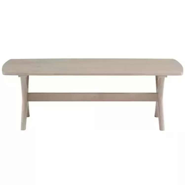 Natural Wood Slim Cocktail Table>Kirklands Home Fashion
