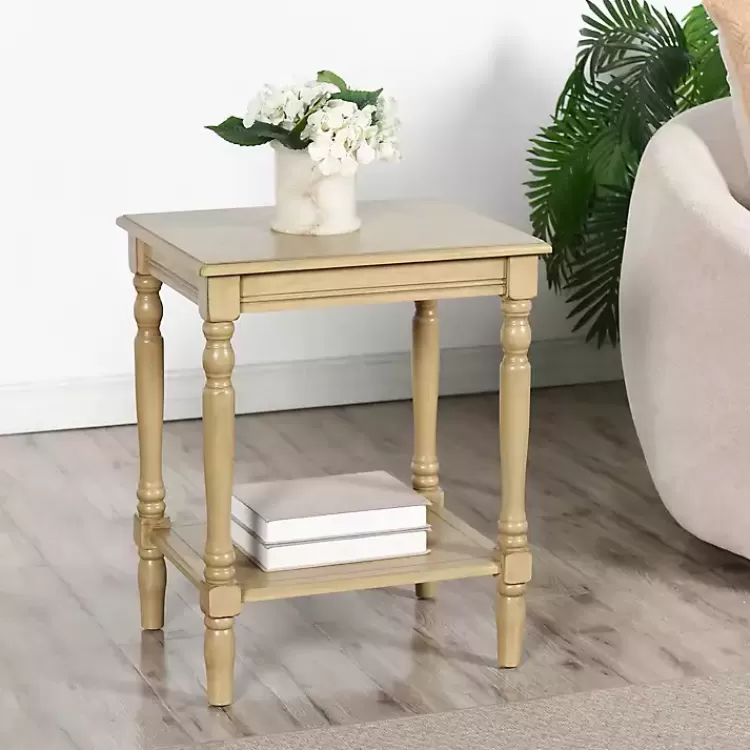 Natural Wood Sybil Accent Table>Kirklands Home Online