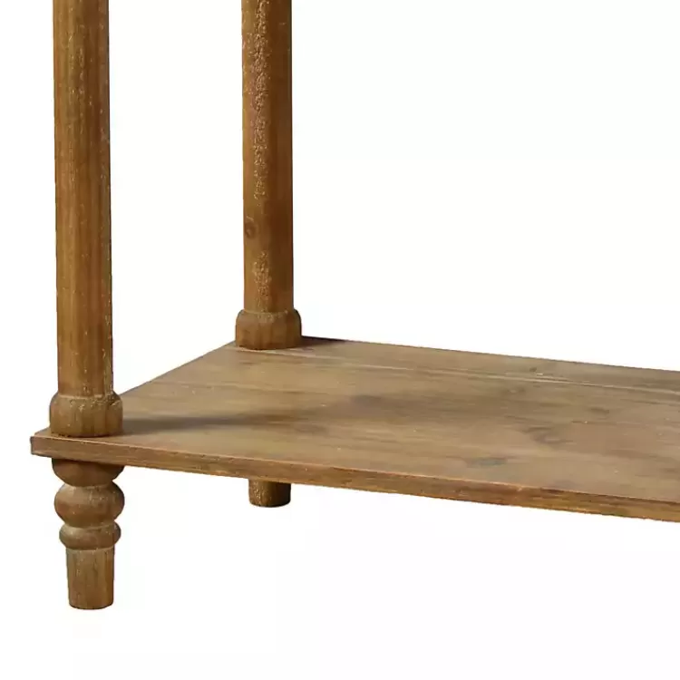 natural_wooden_drawer_console_table_2.webp Natural Wooden 2-Drawer Console Table>Kirklands Home Flash Sale