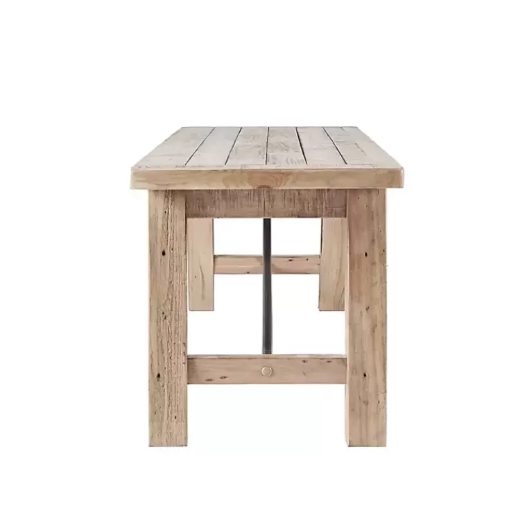 natural_wooden_sonoma_dining_bench_3.webp Natural Wooden Sonoma Dining Bench>Kirklands Home Best