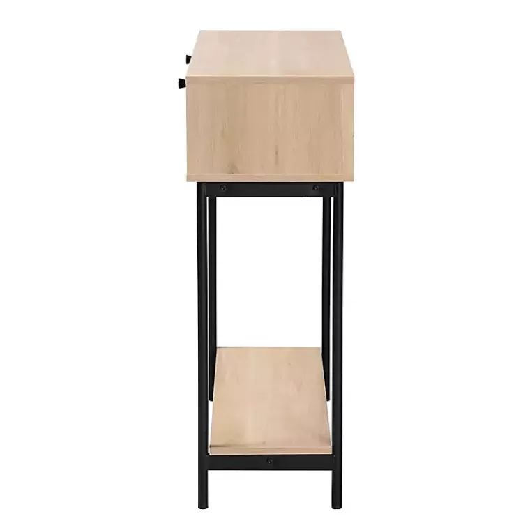 natural_woven_rattan_drawer_console_table_3.webp Natural Woven Rat 2-Drawer Console Table>Kirklands Home Hot