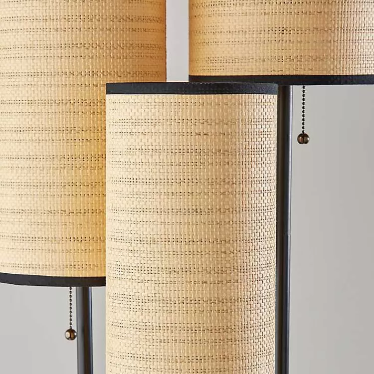 natural_woven_shade_trio_rowan_floor_lamp_4.webp Natural Woven Shade Trio Rowan Floor Lamp>Kirklands Home Discount
