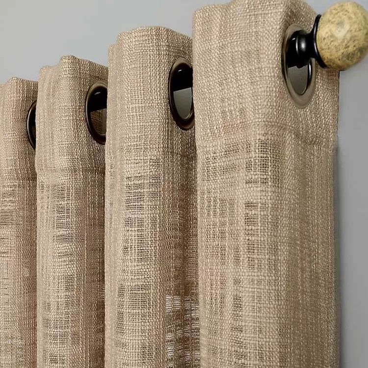 natural_woven_single_curtain_panel__in_3.webp Natural Woven Single Curtain Panel, 84 in.>Kirklands Home Store