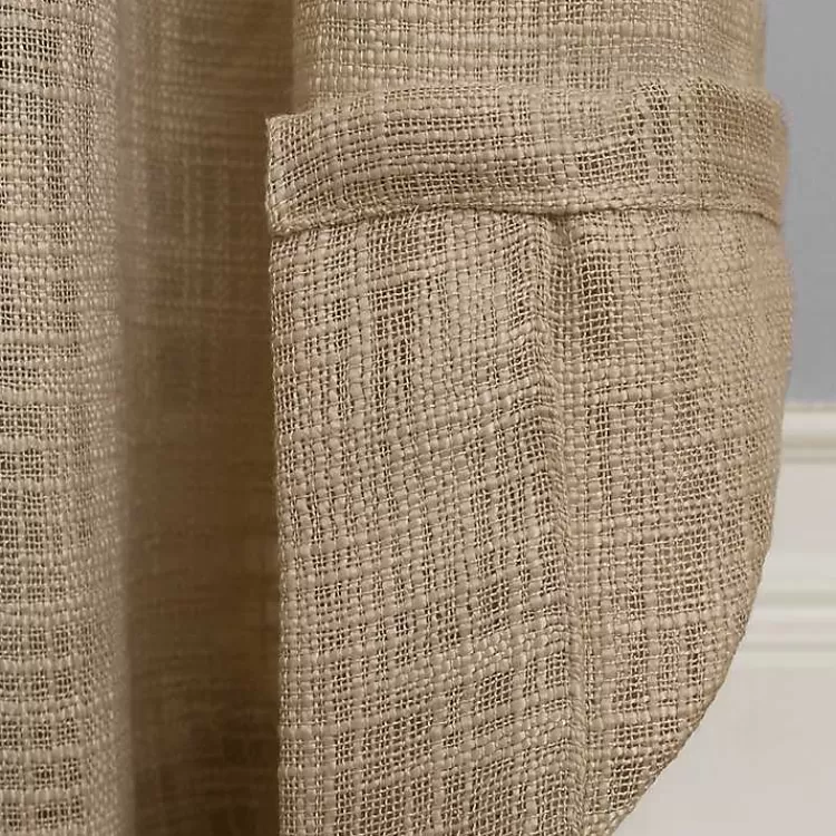 natural_woven_single_curtain_panel__in_4.webp Natural Woven Single Curtain Panel, 84 in.>Kirklands Home Store